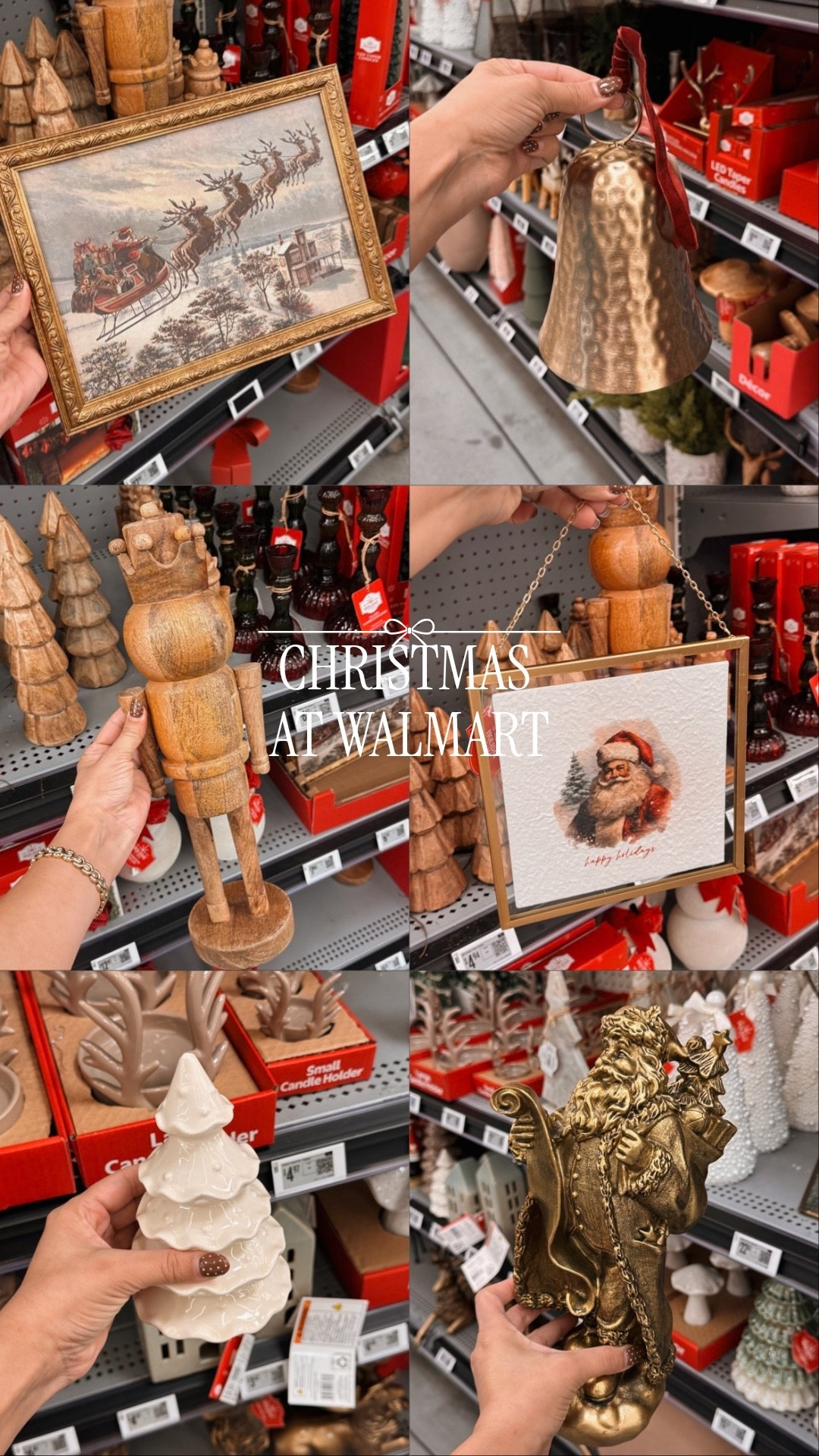 Christmas finds from Walmart 🎄 linking my favorites below. So many cute things this year! 🎅🏼