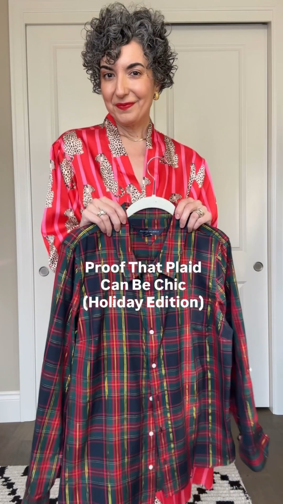 Festive Plaid for the Holiday - 4 ways! 
.
I sized up to a large in shirt for a little more oversized fit and I feel like it runs a little small. 
.
.


#LTKSaleAlert #LTKHoliday #LTKFindsUnder100