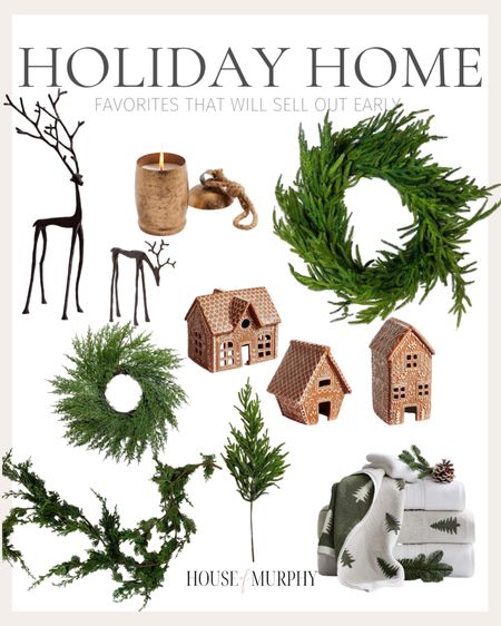 Holiday home decor that will sell out quickly this year!

#LTKSeasonal #LTKHoliday #LTKhome
