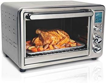 Hamilton Beach 31190C Digital Display Countertop Convection Toaster Oven with Rotisserie, Large 6... | Amazon (US)