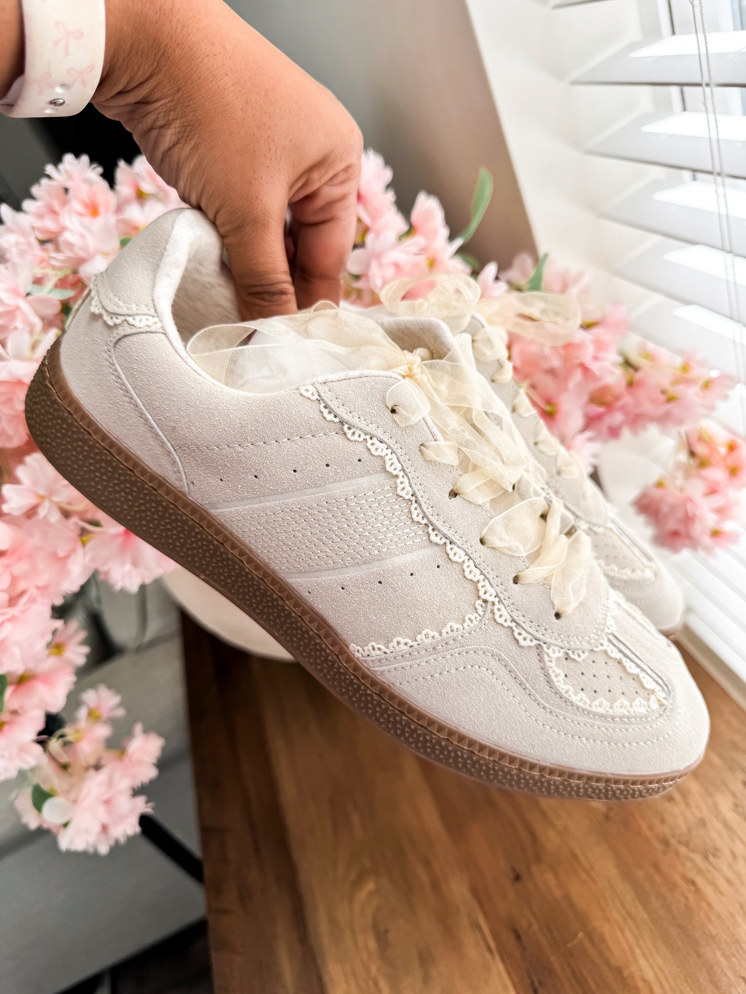 Obsessed with these lace sneakers!! 

#LTKSeasonal #LTKStyleTip #LTKShoeCrush