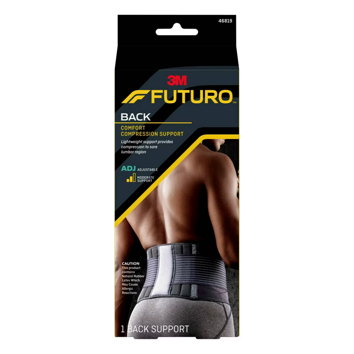 FUTURO Comfort Compression Back Support, Adjustable Deluxe Back Brace - 1pk | Target