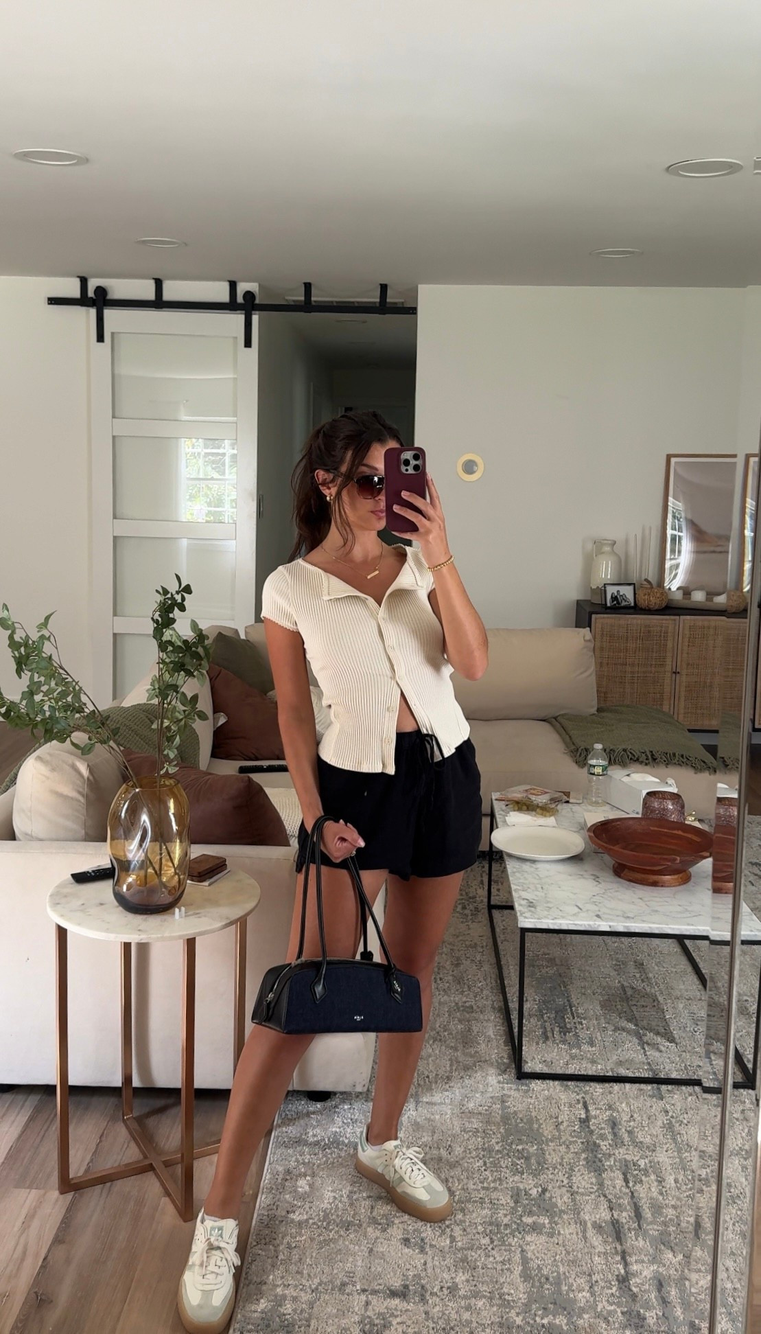 short sleeve cardis 🤝 early fall fits 

#LTKSeasonal