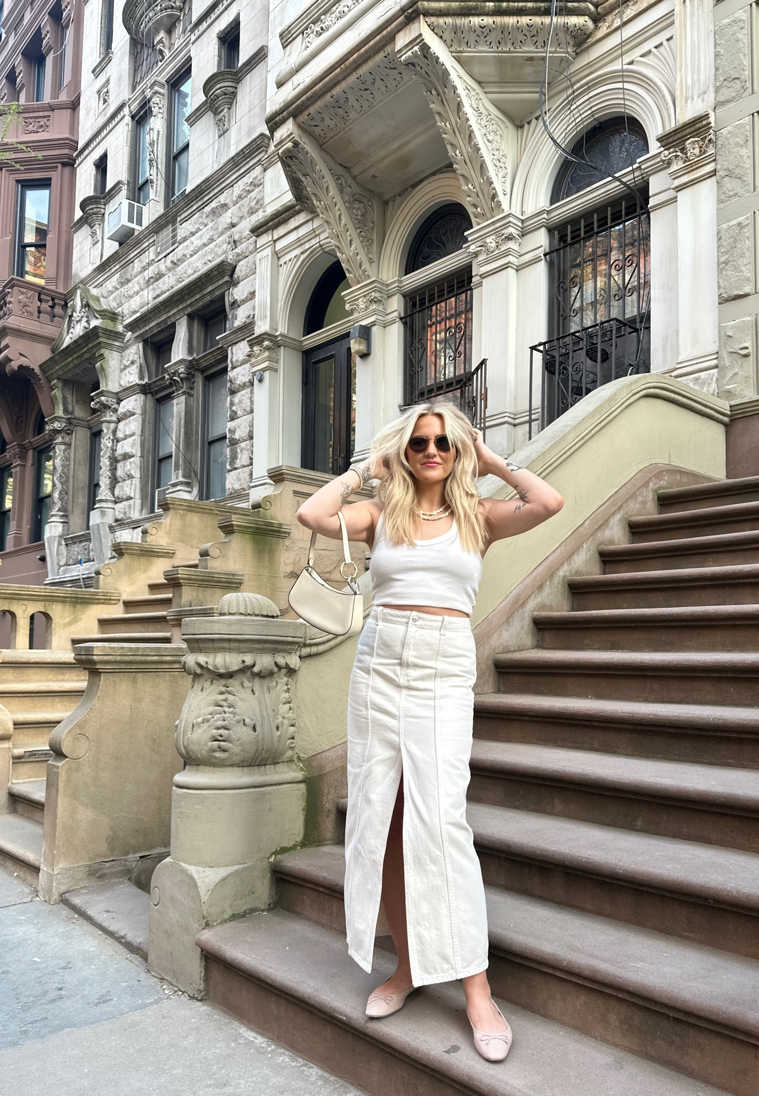 Spring outfit! #springdress #whitedress 

#LTKunder100 #LTKsalealert #LTKunder50