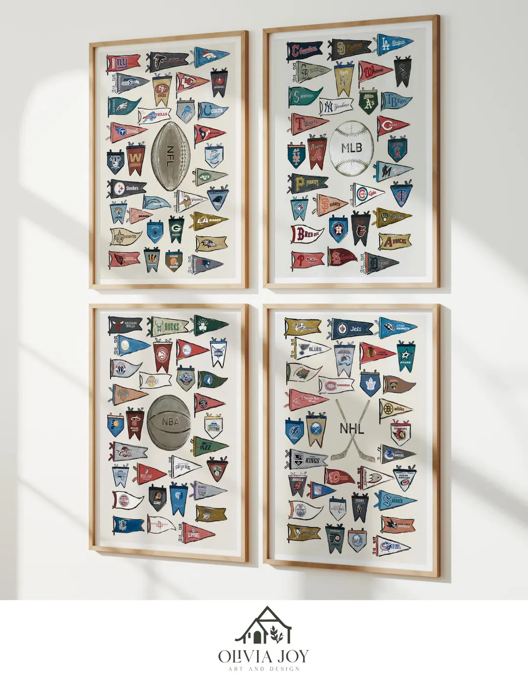 Sports Poster Bundle (Physical Prints) | Etsy (US)