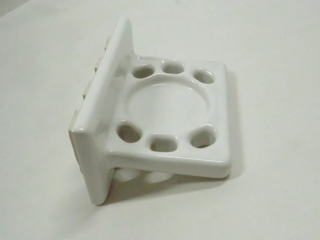 Toothbrush  & Cup Holder Porcelain Wall mount Vintage Antique | Etsy (US)