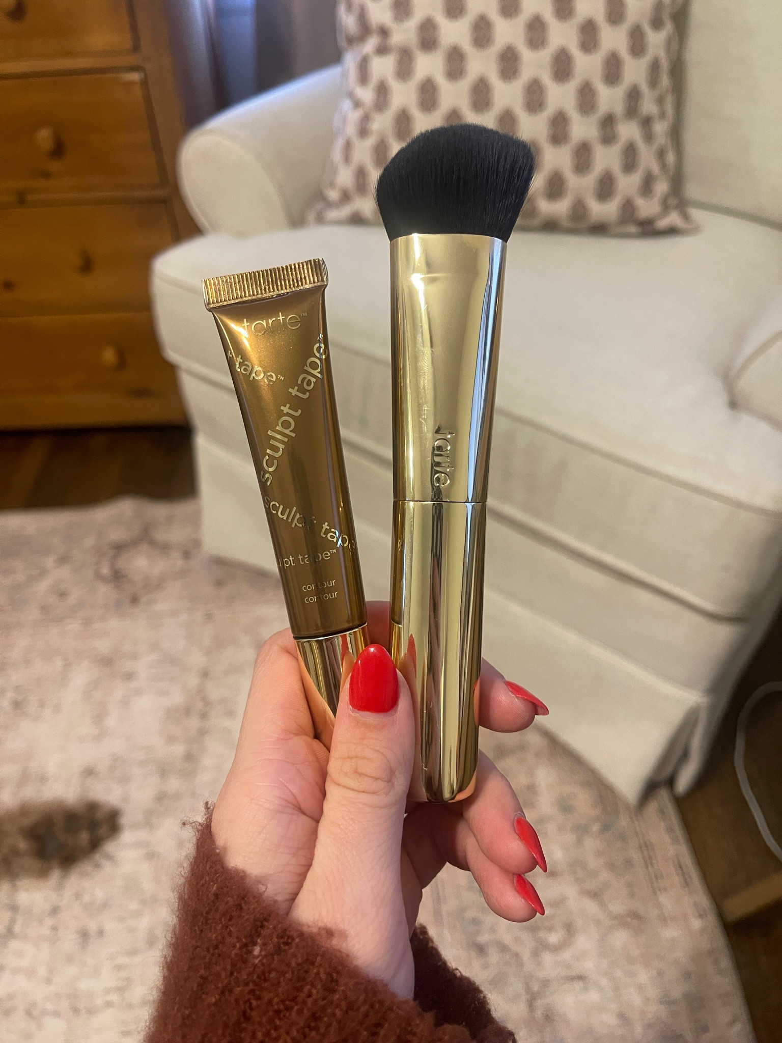 Tried this out and I’m obsessed! I love how light it is and easy to apply and it comes with the brush which makes this such a great deal.

Contour, sculpt tape, tarte makeup

#LTKFind #LTKbeauty #LTKunder50