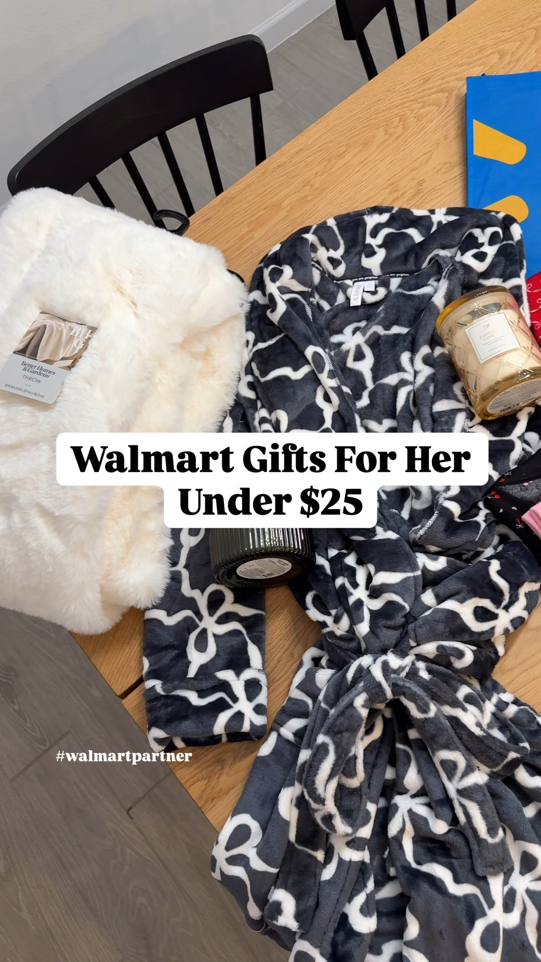 Tis the season!!!🎁 I found the cutest gifts for under $25 on Walmart that any special lady in your life will LOVE! Soft blankets, cozy PJs, dreamy, candles, cute slippers, and the comfiest robes ever!✨

#walmartpartner #walmart @walmart

#LTKStyleTip #LTKFindsUnder50 #LTKGiftGuide