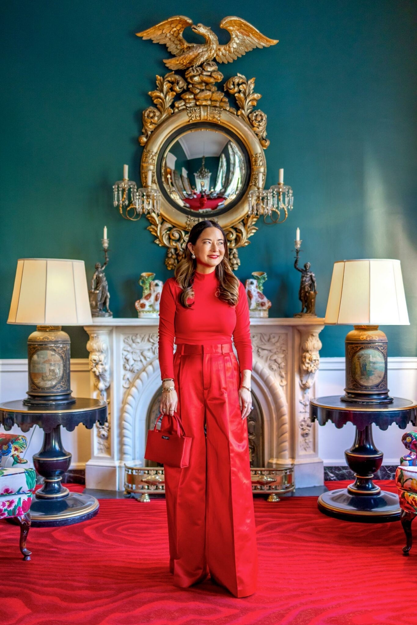 The perfect holiday outfit and gorgeous red pants and turtleneck. ❤️

#LTKHoliday #LTKCyberWeek #LTKSaleAlert