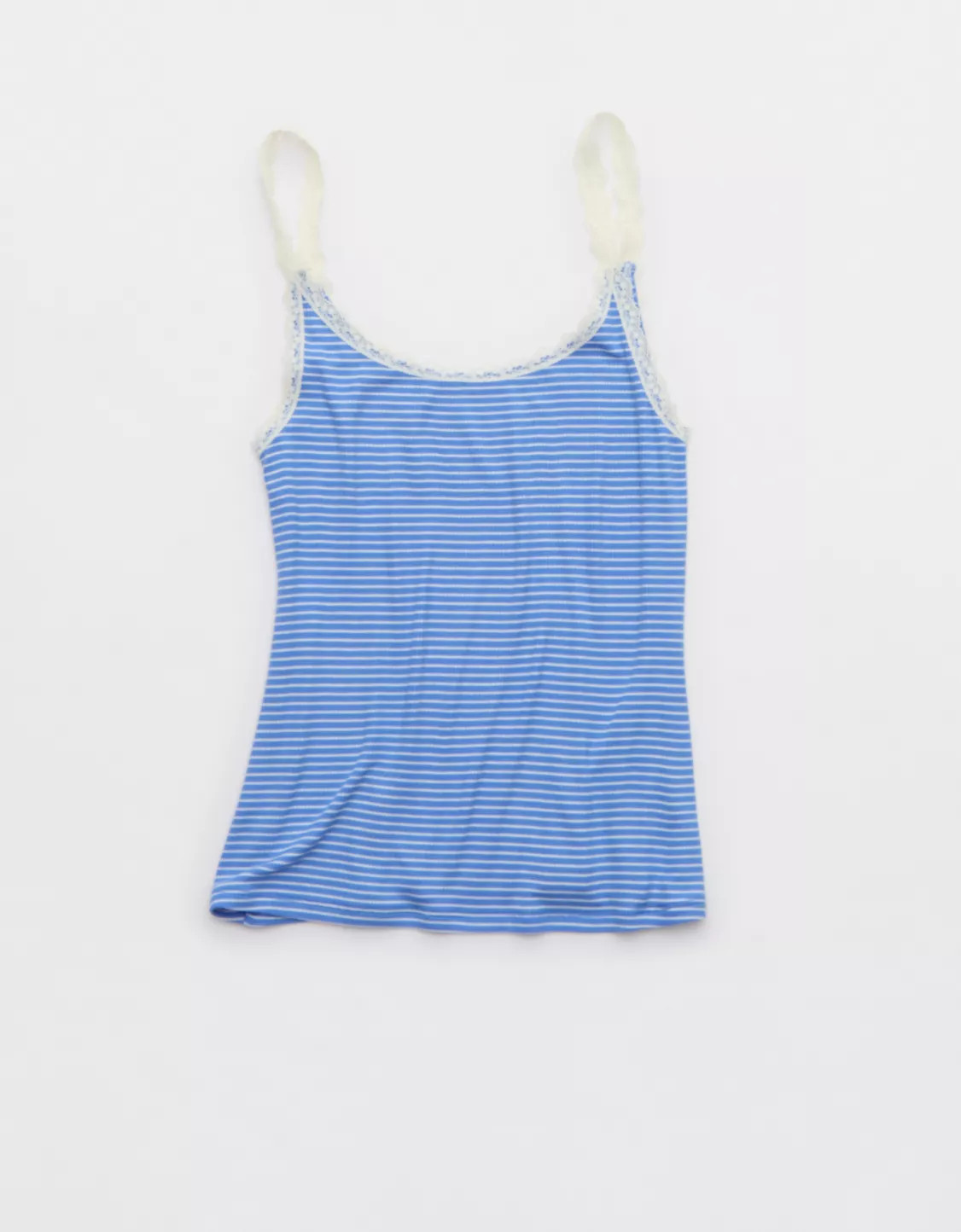 Aerie Real Soft® Lace Trim Tank | Aerie