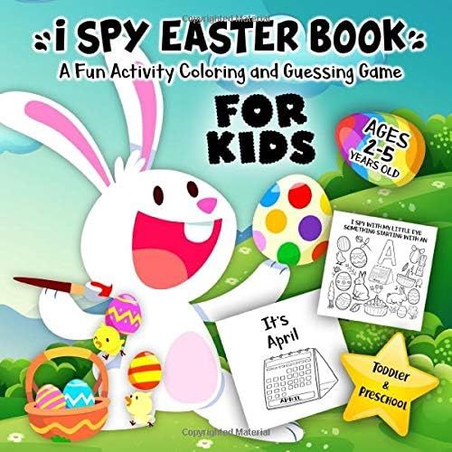 I Spy Easter Book for Kids Ages 2-5: A Fun Activity Happy Easter Things and Other Cute Stuff Colo... | Amazon (US)