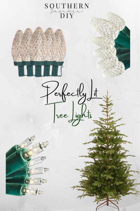 Create a perfectly lit Christmas tree: Christmas tree lights, real feel Christmas tree 

#LTKHoliday #LTKstyletip #LTKSeasonal
