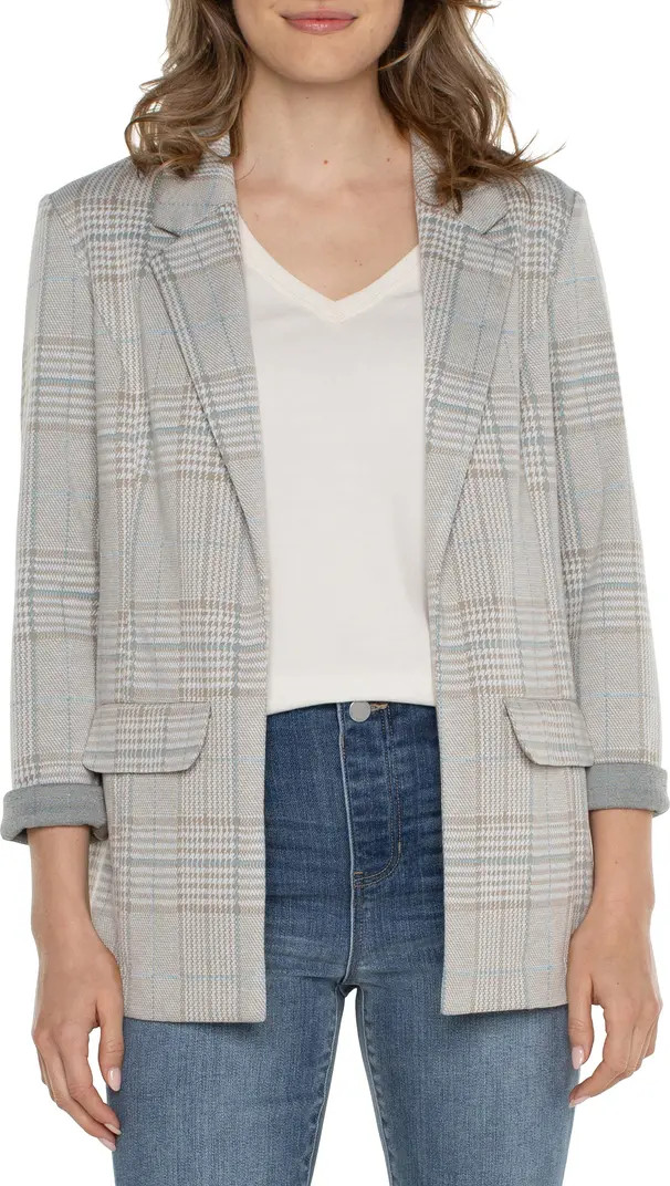 Plaid Boyfriend Blazer | Nordstrom