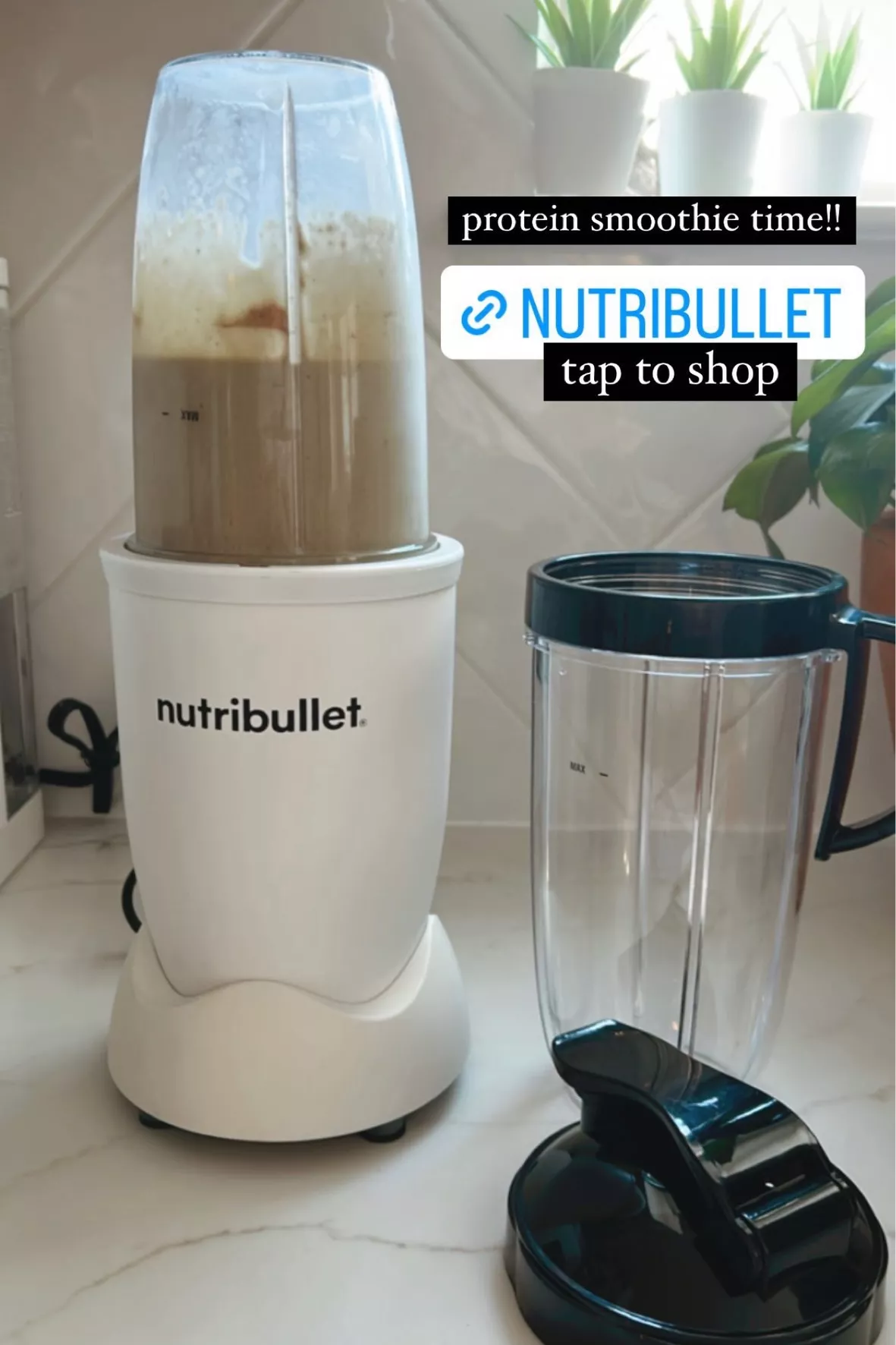 Nutribullet Pro Single Serve Blender Matte White