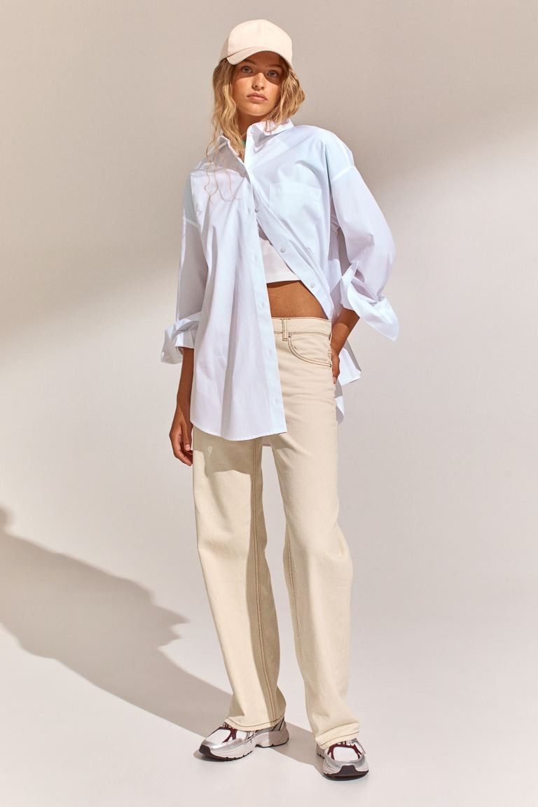 Weite Twillhose | H&M (DE, AT, CH, NL, FI)