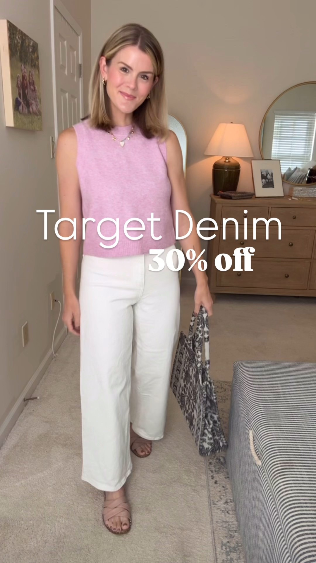 Wide Leg Sailor Jeans under $20 for Target Circle Week! So many great colors 