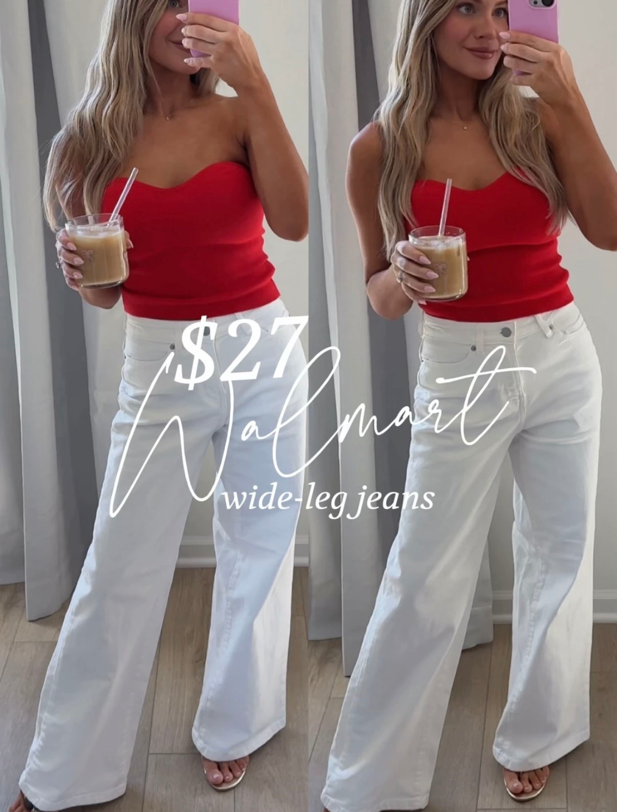 Literally the perfect summer white denim 🤍 the quality of these jeans is amazing—99% cotton! True to size, I’m wearing my usual 0.

#LTKSaleAlert #LTKootd #LTKSeasonal