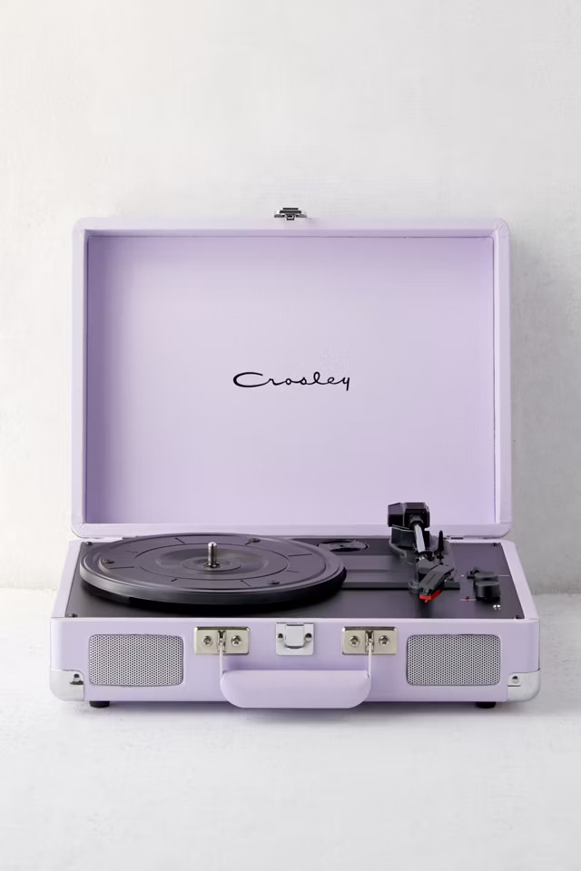 Crosley UO Exclusive Lavender Cruiser Bluetooth Record Player | Urban Outfitters (US and RoW)