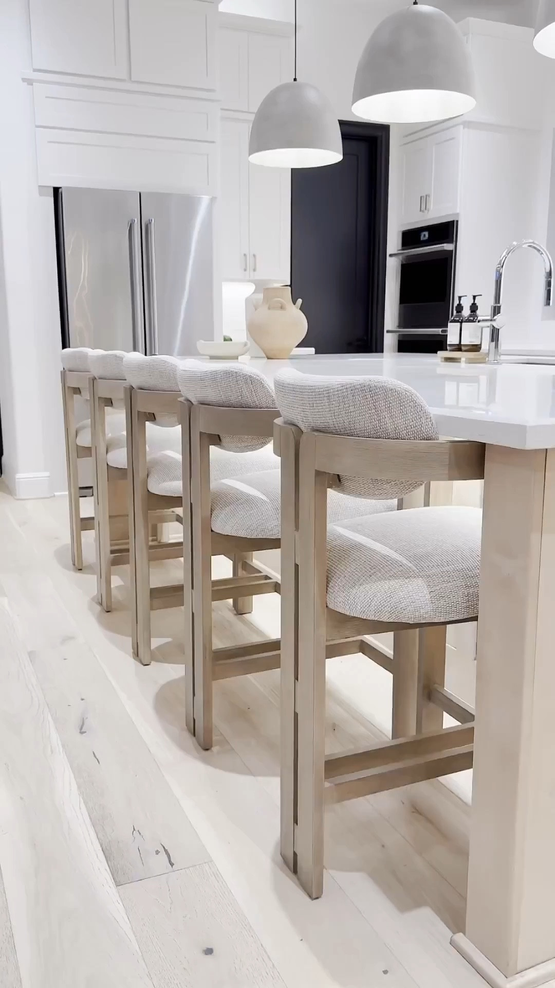 Ok before we discuss this gorgeous find I need to emphasize: This stool ALWAYS sells out! 😖  It’s back in stock so get it now! 🥰

This beauty looks just like the $1,100 version from Arhaus, & I grabbed mine for only $230 🤯…a steal! The shape is nearly identical, and I love that it blends seamlessly into my space.

It comes in 3 gorgeous colors…. I went with the natural beige, and I’m obsessed. 😍 Love the clean lines and subtle curves while adding the perfect neutral touch.

I’ve been on the hunt for the perfect neutral counter stool for YEARS & I’m happy to share this unbeatable deal with you 🫶🏽🥰🫶🏽

….so if you’ve been looking for a neutral counter stool that suits your Organic Modern vibe, this is it! 😊

#LTKHome #LTKStyleTip #LTKSaleAlert