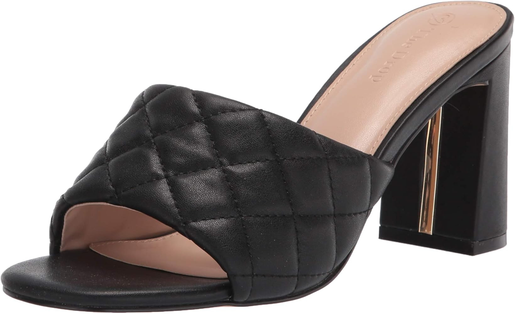 The Drop Women's Pattie High Block-Heeled Mule Sandal | Amazon (US)