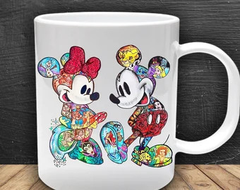 Disney Mug, Mickey Mug, Minnie Mug, Disney Gift, Disney Lover Mug, Funny Mug, Ceramic Mug, Gift F... | Etsy (US)