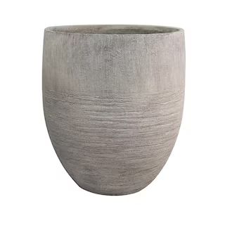 Southern Patio Unearthed Large 17 in. x 19 in. Fiberglass Tall Planter-GRC-081692 - The Home Depo... | The Home Depot