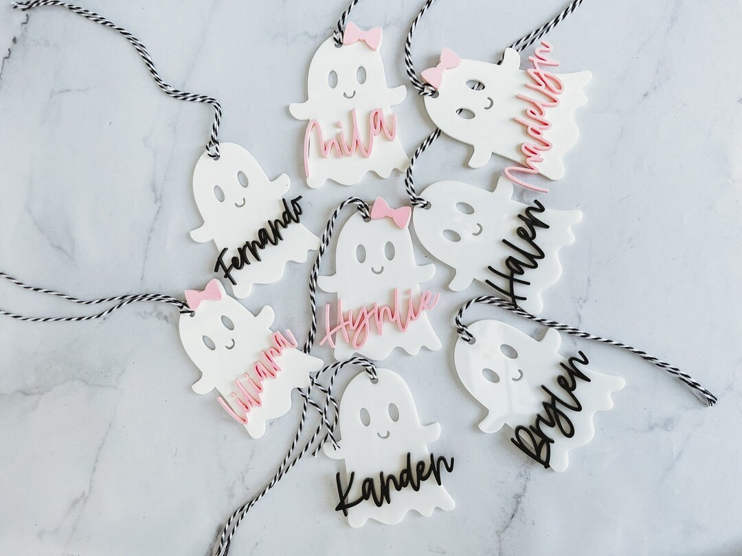 Halloween Basket Tag | Boo Basket | Halloween Bucket | Personalized Basket Tag| Kids Halloween Ba... | Etsy (US)