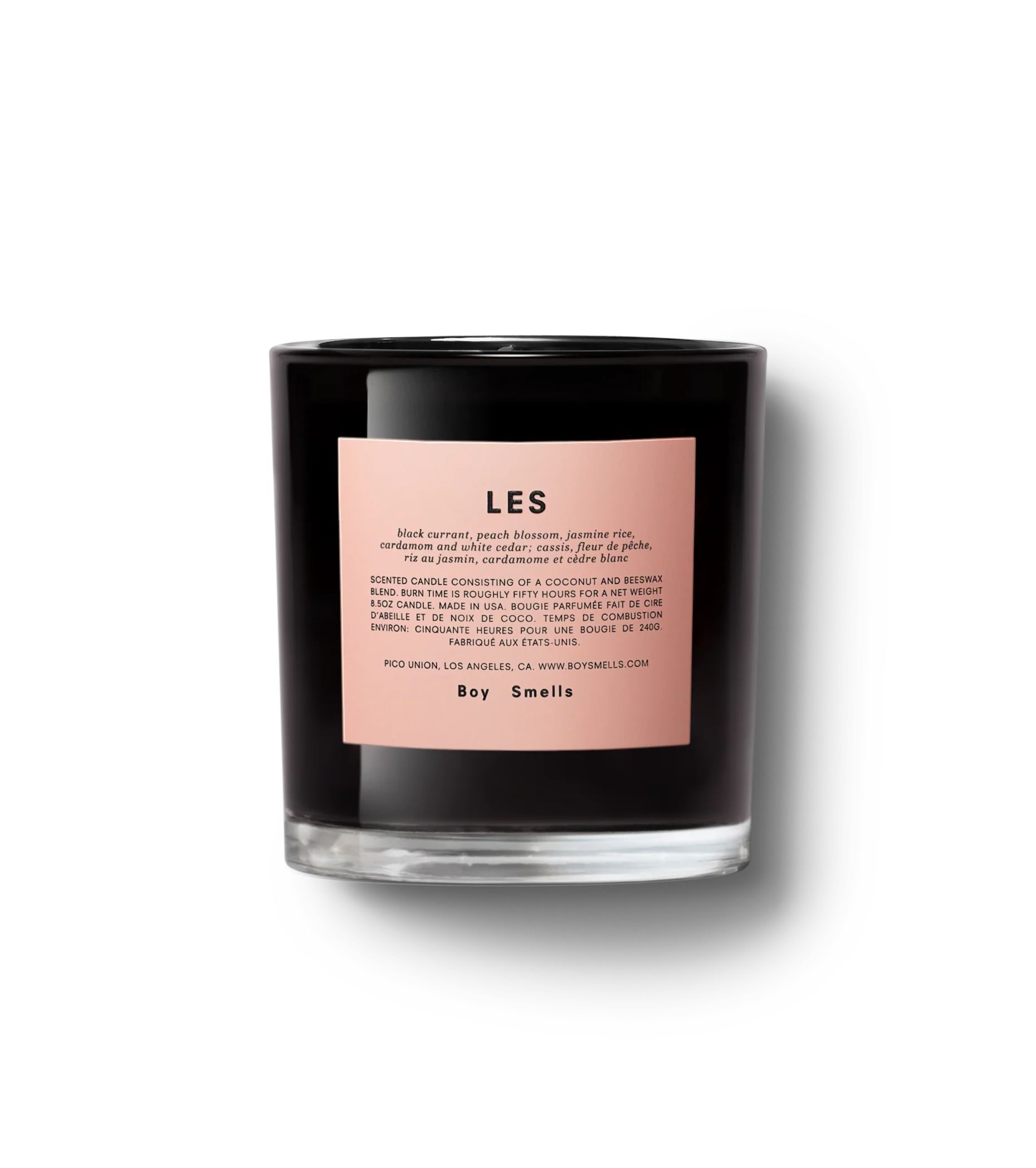 LES Scented Candles with Coconut & Beeswax | Boy Smells | Boy Smells