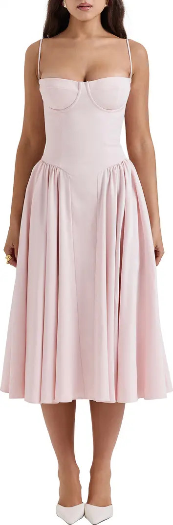 Samaria Corset Fit & Flare Dress | Nordstrom