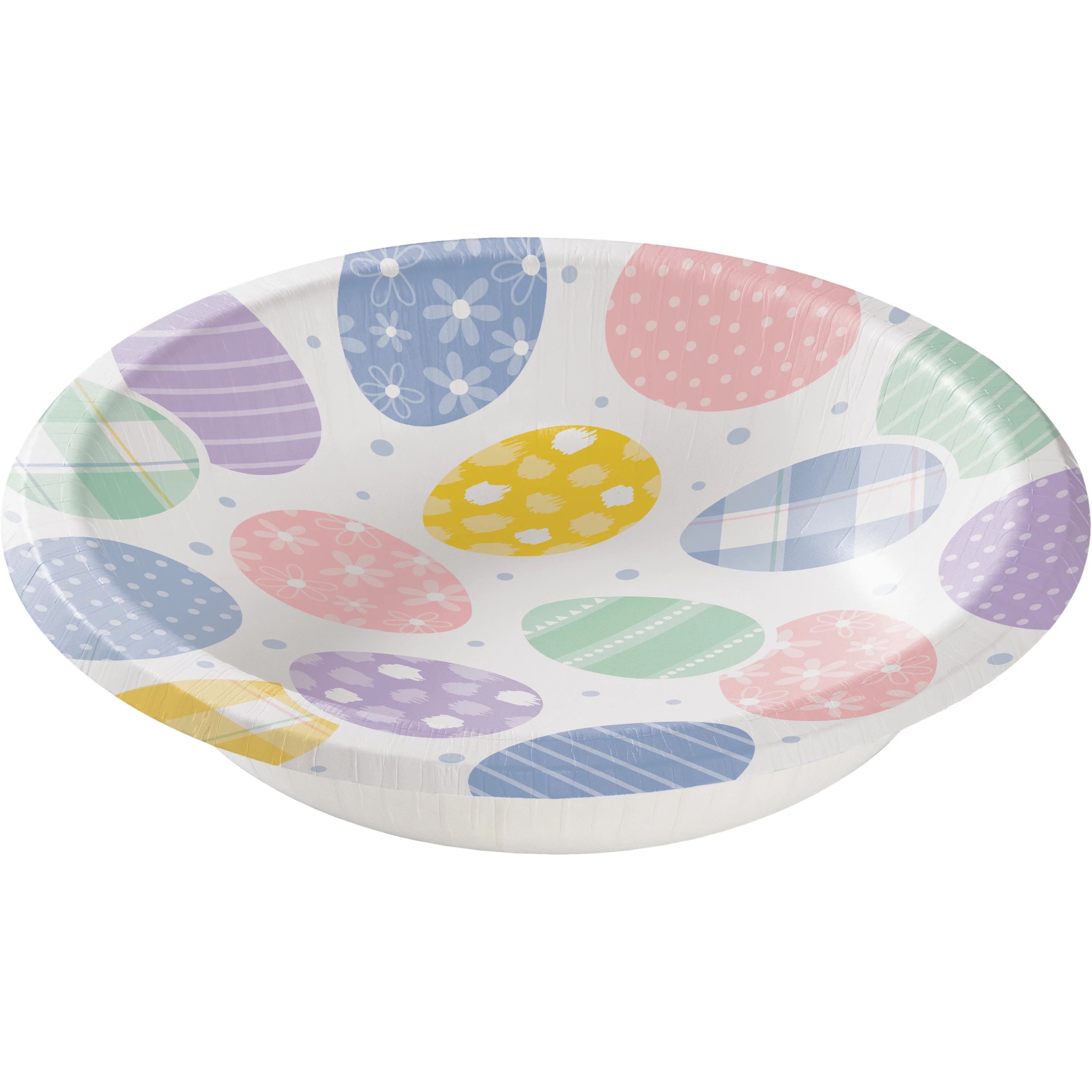 Way to Celebrate! Easter Eggs Paper Bowls 20 oz. 8 Ct. Multicolor | Walmart (US)
