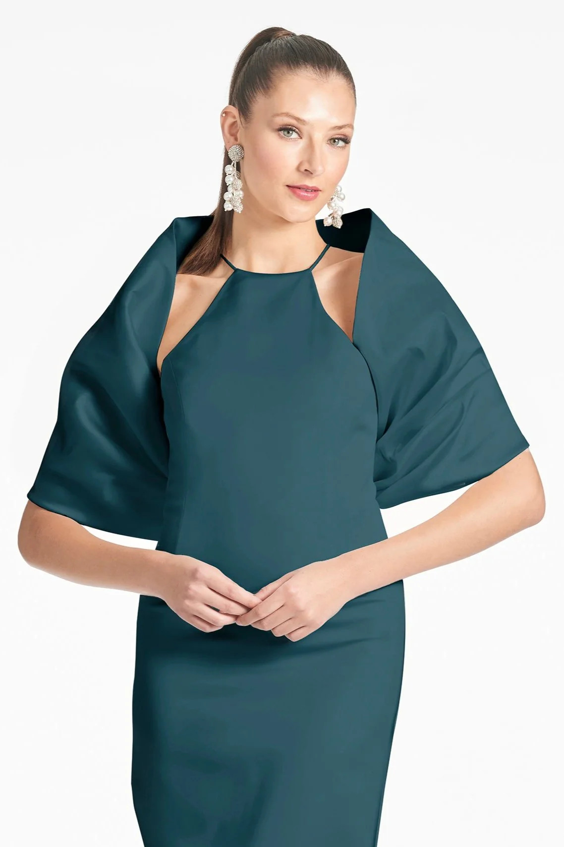 The Hug Shawl - Forest Green | Sachin and Babi