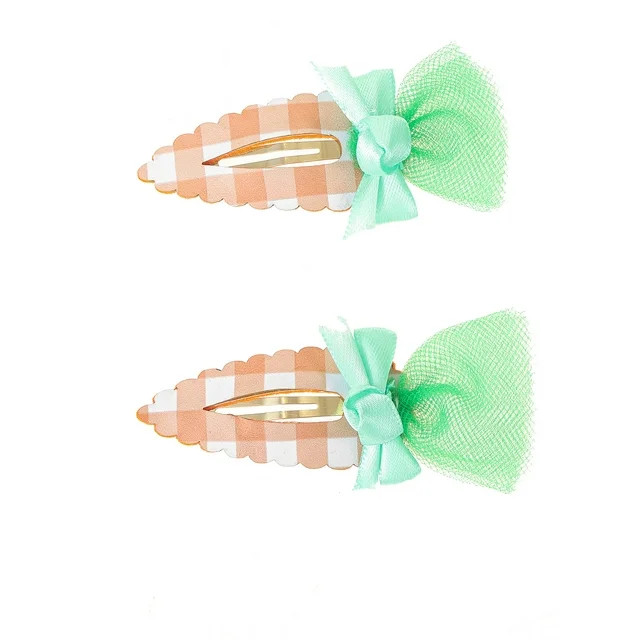 Way to Celebrate Easter Carrots Hair Clips, 1 Pair | Walmart (US)