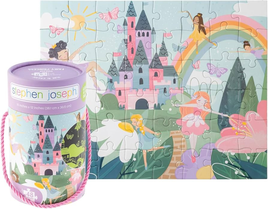 Stephen Joseph, Glow in The Dark Puzzle – Includes 48 Glow in The Dark Puzzle, Jigsaw Puzzle fo... | Amazon (US)