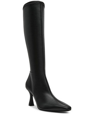 Steve Madden Women's Flute Knee-High Dress Boots, Regular & Wide Calf - Macy's | Macy's
