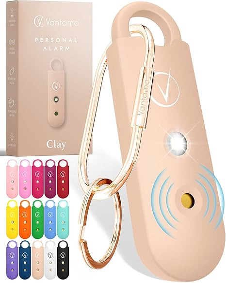 Vantamo Personal Alarm for Women - Extra Loud Double Speakers, First with Low Battery Notice with... | Amazon (US)