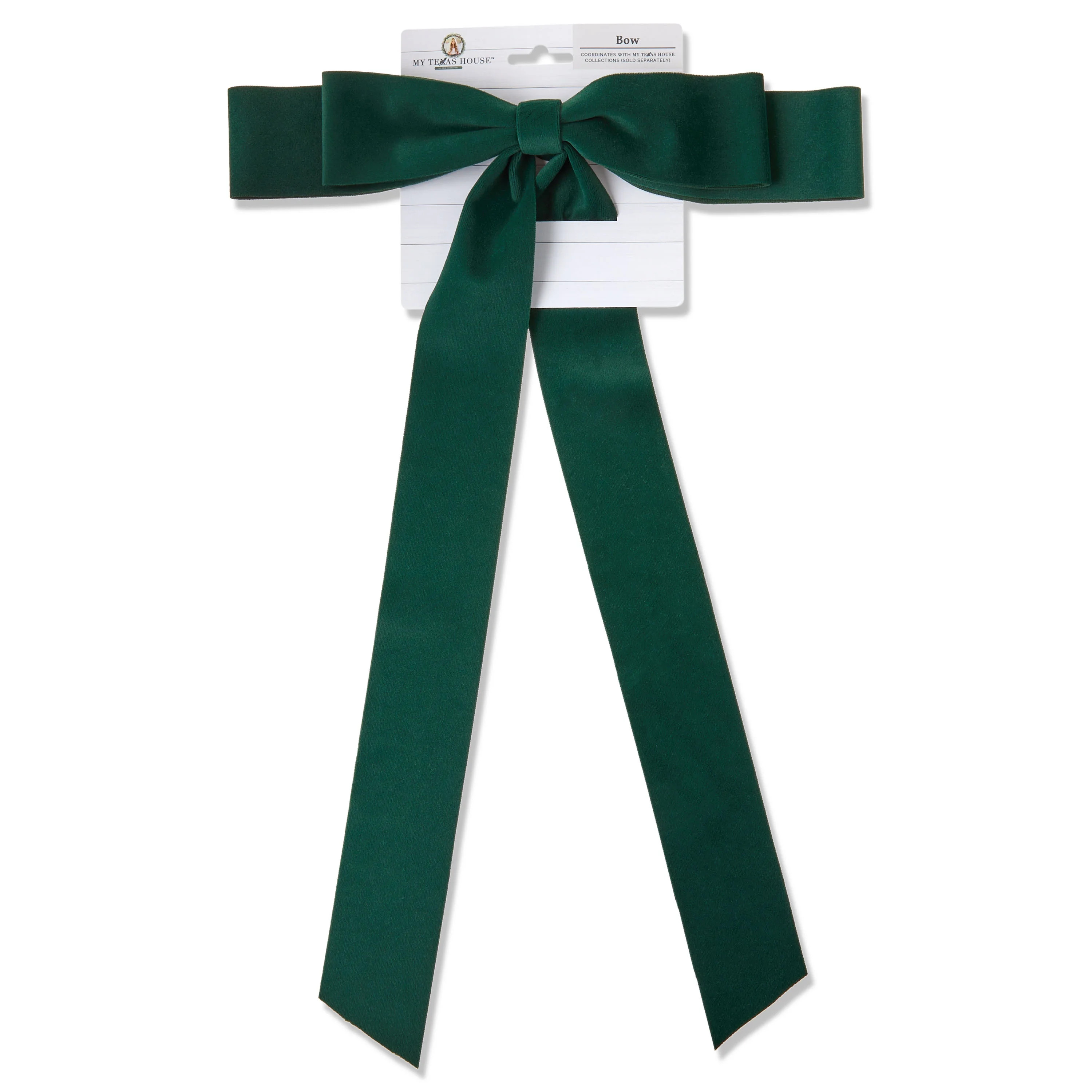 Large Green Floppy Decorative Christmas Bow, 18", by My Texas House | Walmart (US)