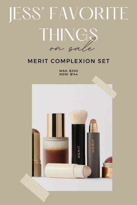 Merit complexion set on sale! 



#LTKbeauty #LTKsalealert #LTKCyberWeek