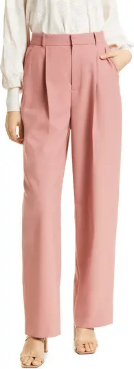 Ted Baker London Women's Oraya Straight Leg Barrel Trousers | Nordstrom | Nordstrom