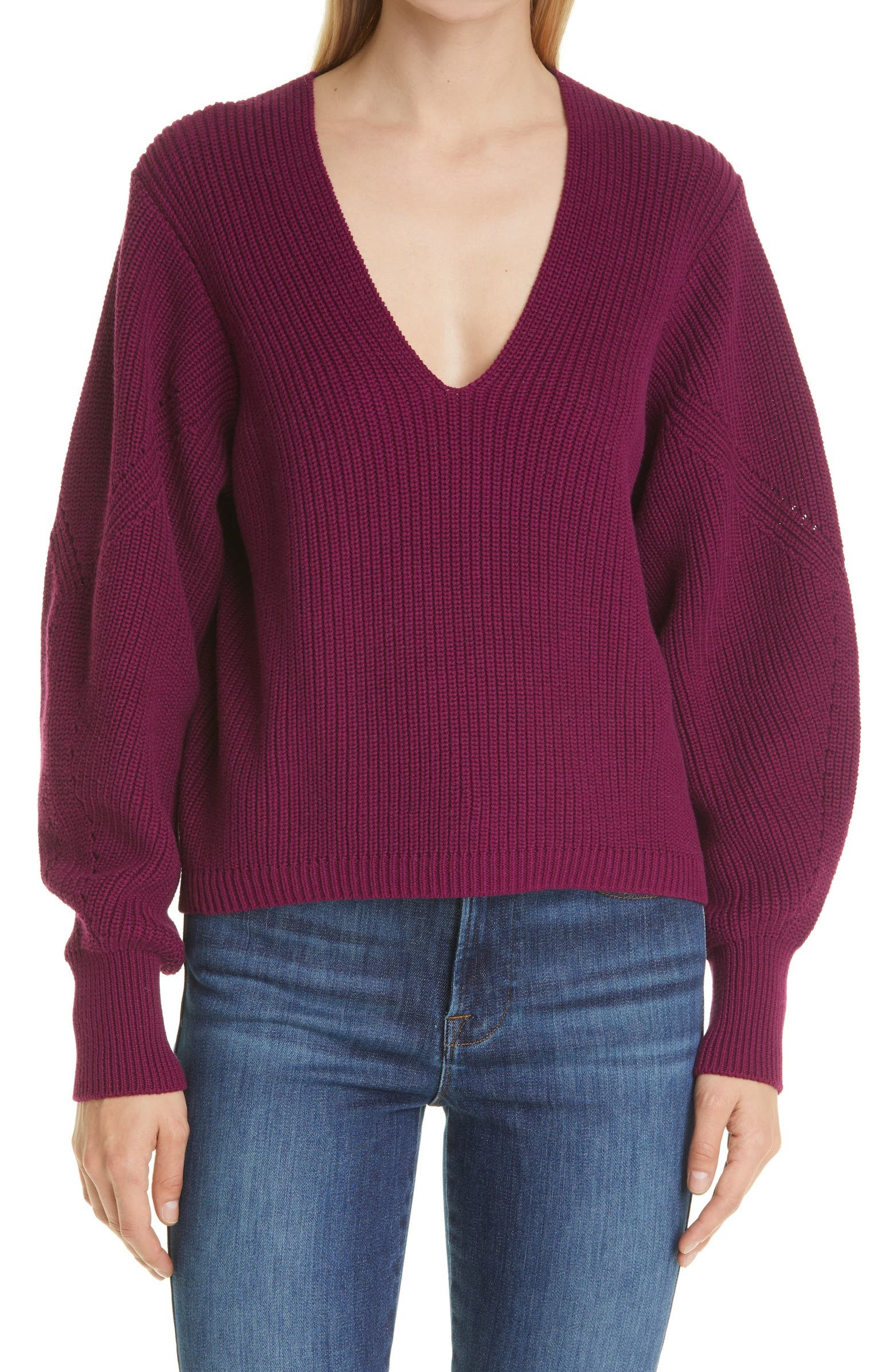V-Neck Cotton Sweater | Nordstrom | Nordstrom
