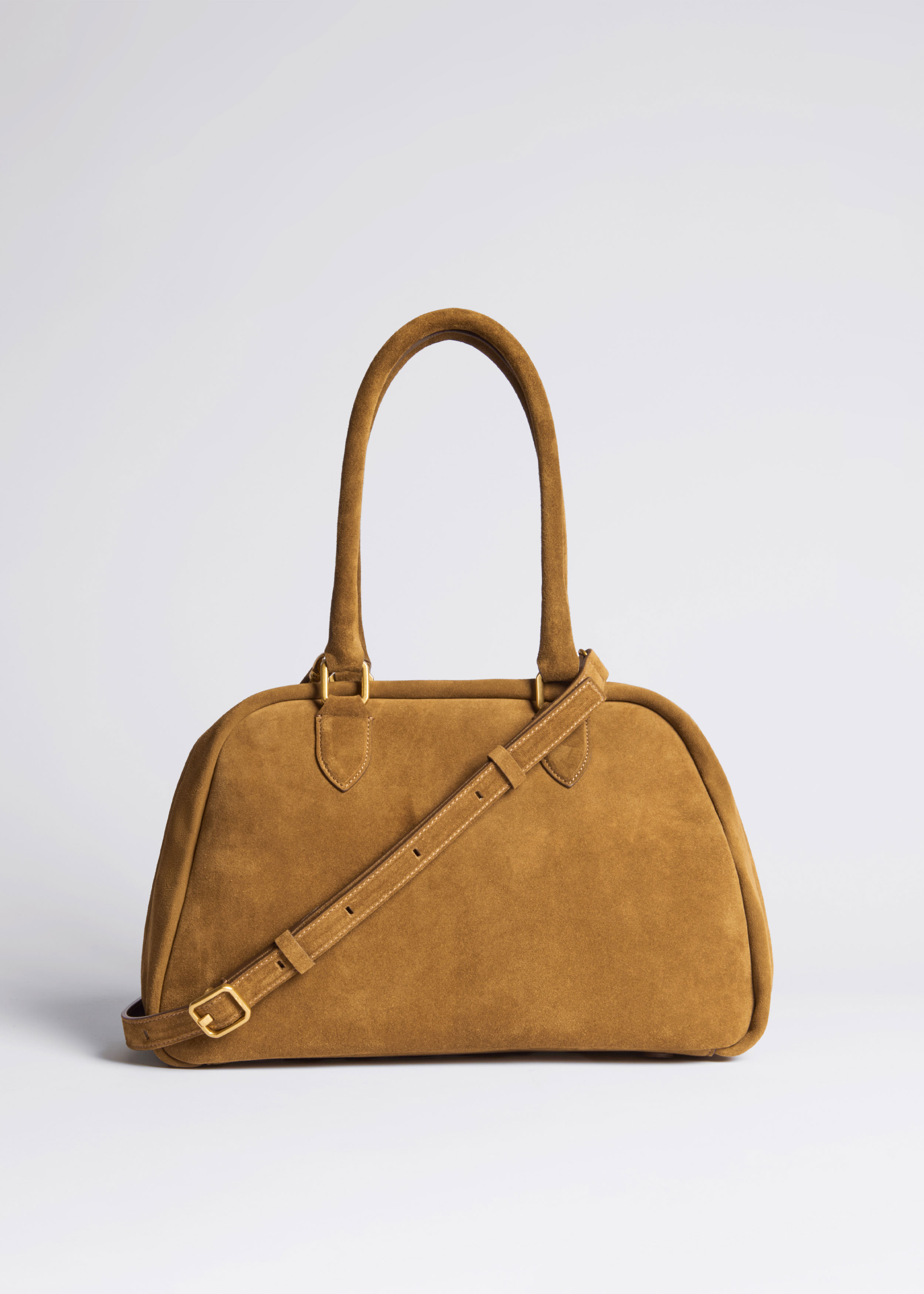 Bowling Bag Italian Suede Leather | ME+EM Global (Excluding US)