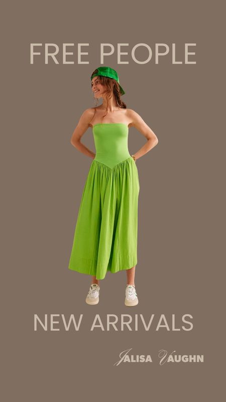 New colors of this free people tube midi are available and I love this green! 

#LTKSeasonal #LTKStyleTip #LTKFindsUnder100