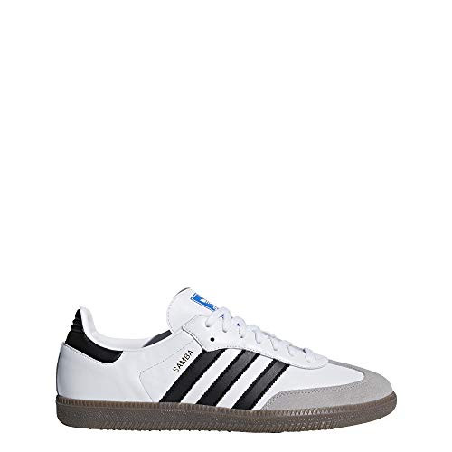 adidas Samba OG Mens Shoes, Cloud White/Core Black/Gum, Size 6 | Amazon (US)