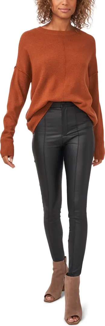 Center Seam Crewneck Sweater | Nordstrom