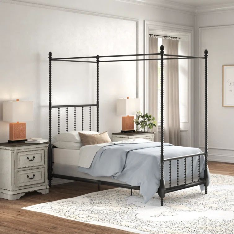 Baker Low Profile Canopy Bed | Wayfair North America