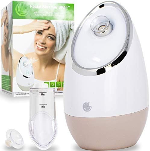 Facial Steamer SPA+ by Microderm GLO - Best Professional Nano Ionic Warm Mist, Home Face Sauna, Port | Amazon (US)