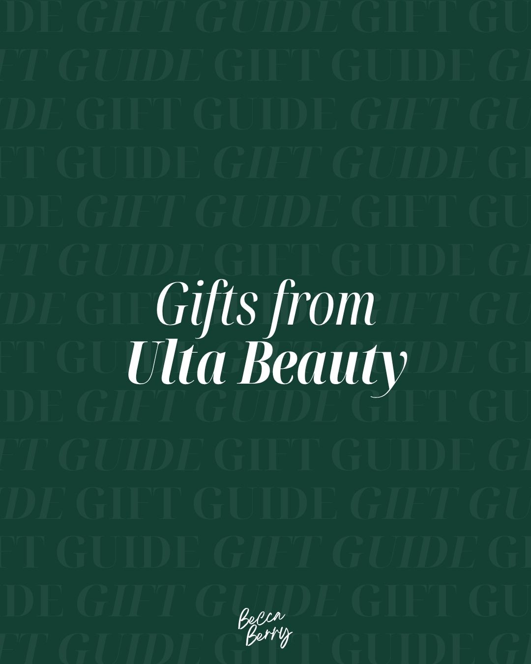 Ulta Beauty favorites she’ll love — curated 2025 gift ideas for her beauty routine. #UltaBeauty #HolidayGiftGuide #GiftIdeasForHer

#LTKBeauty #LTKGiftGuide #LTKFindsUnder100