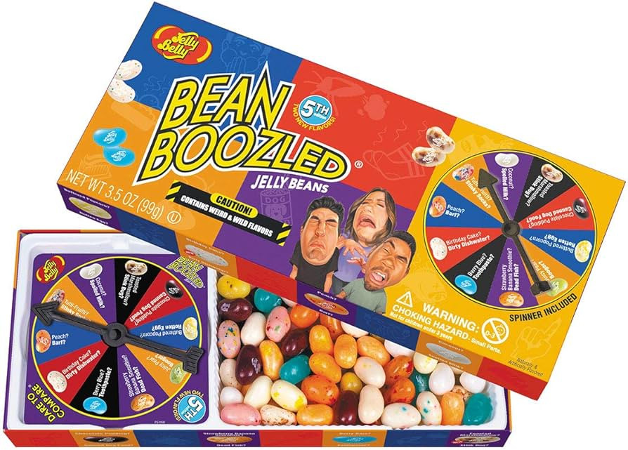 Jelly Belly BeanBoozled Jelly Beans Spinner Gift Box, 5th Edition, 3.5 Ounce (Pack of 1) | Amazon (US)