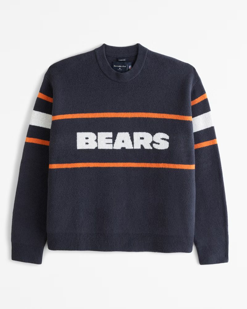 NFL Detroit Lions Crew Sweater | NFL NFL | Abercrombie.com | Abercrombie & Fitch (US)