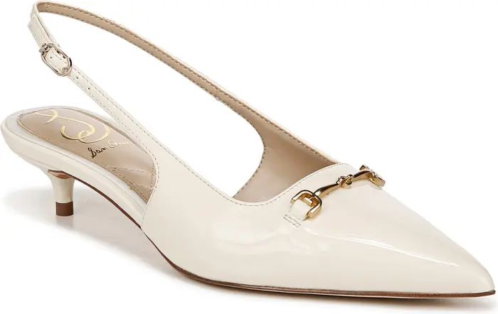 Sam Edelman Farrah Kitten Heel Pointed Toe Slingback Pump (Women) | Nordstrom | Nordstrom