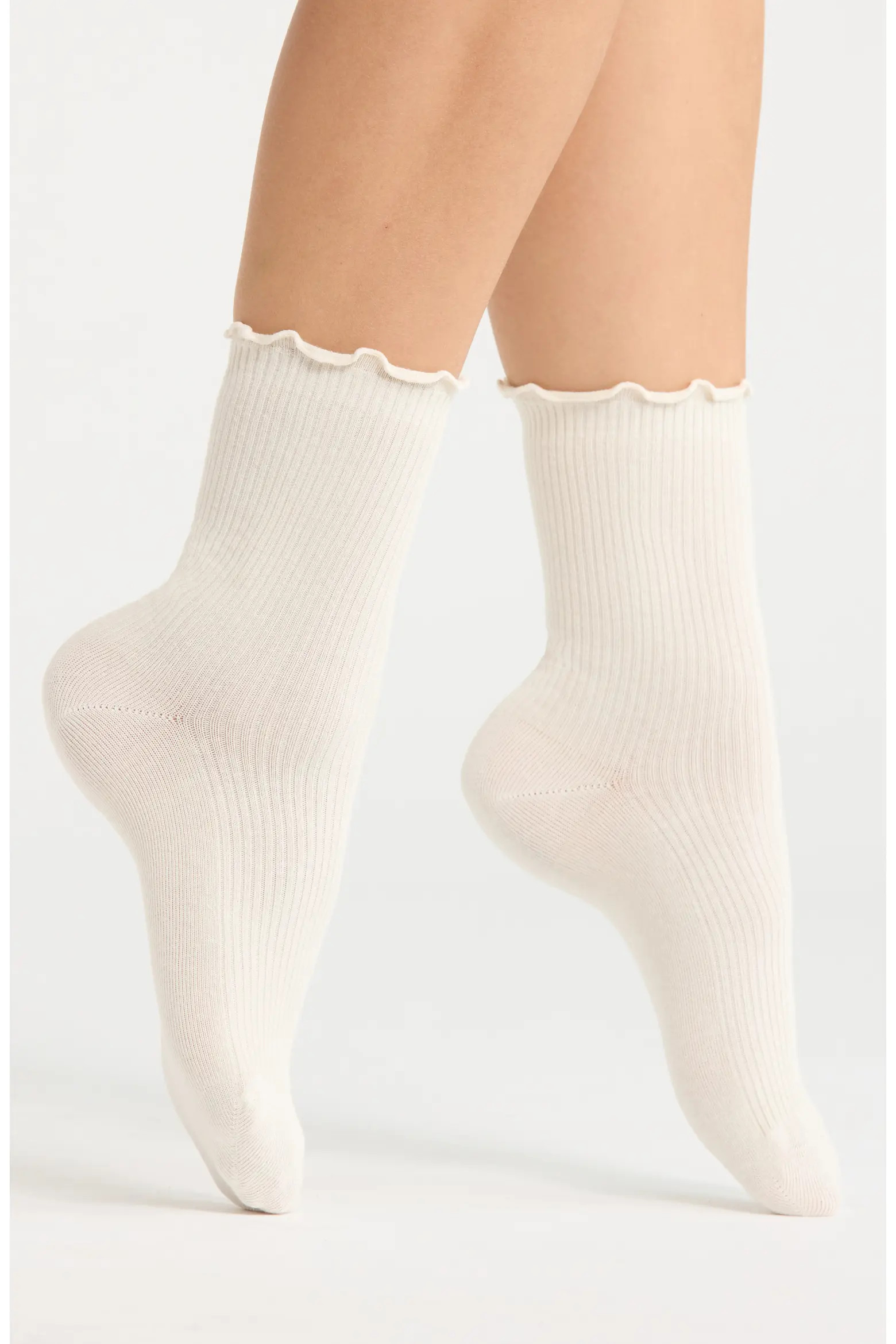 Nordstrom Lettuce Edge Quarter Crew Socks (Women) | Nordstrom | Nordstrom